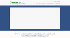 Desktop Screenshot of healthoneinc.com